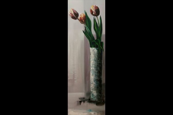 Vase aux trois tulipes